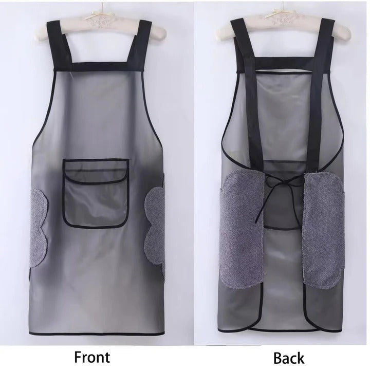 Transparent Waterproof Kitchen Apron