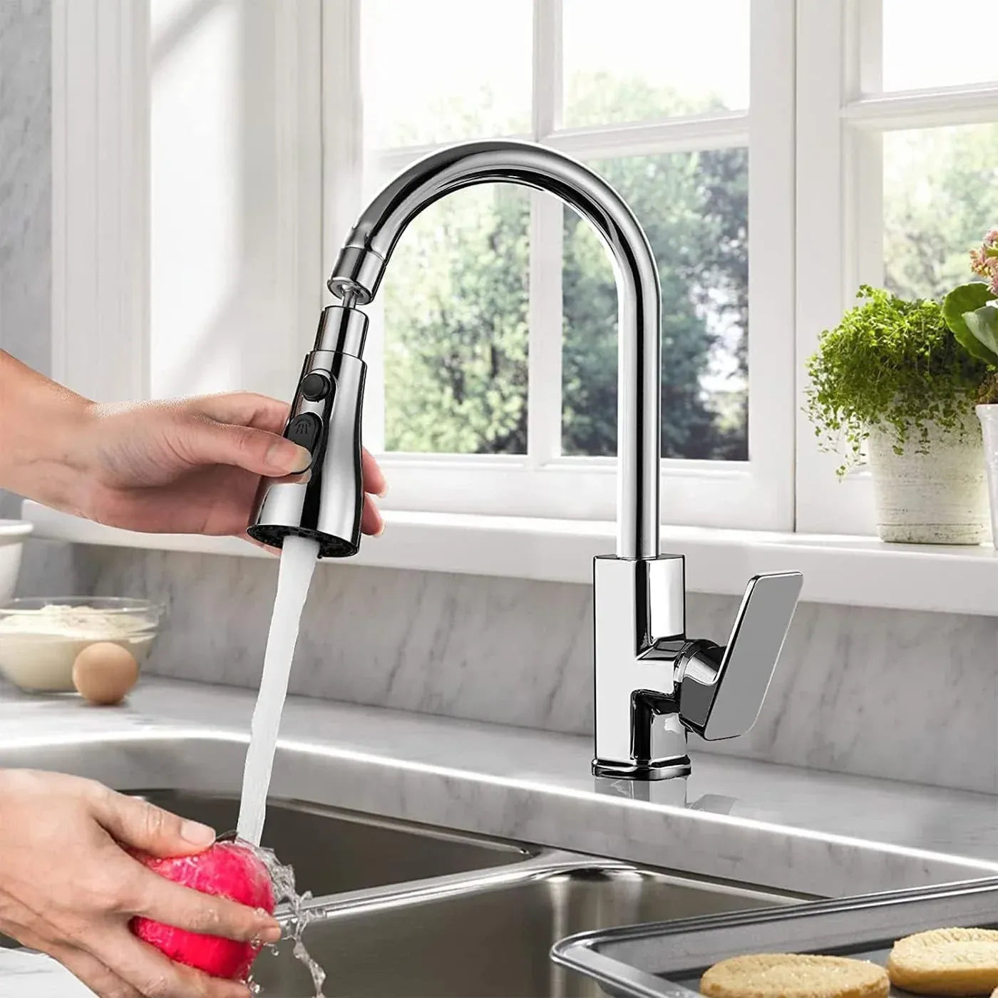 Flexible Tap Extender for Sink