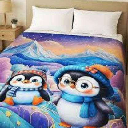 7D Premium Bedsheets for kids |Double Bedshee & 2 Pillow Cover