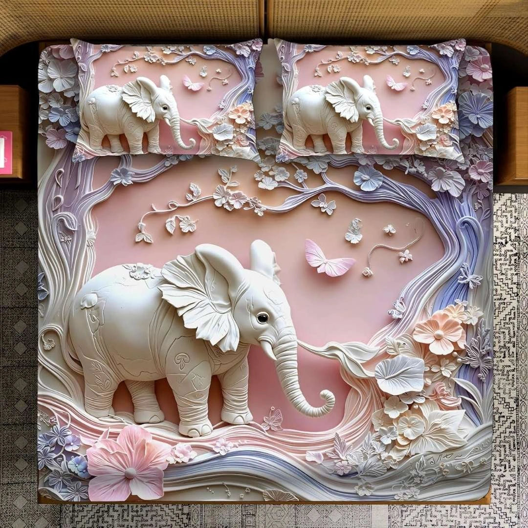 7D Premium Bedsheets for kids |Double Bedshee & 2 Pillow Cover