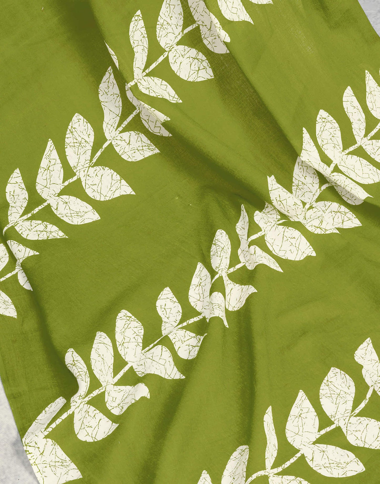 Ready To Wear Green Cotton Printed Saree