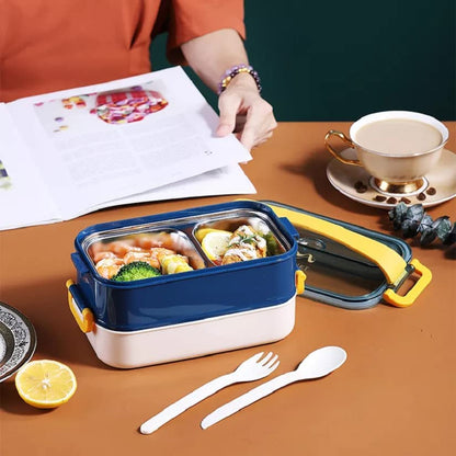 Double Decker Full Meal Lunch Box