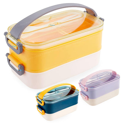 Double Decker Full Meal Lunch Box