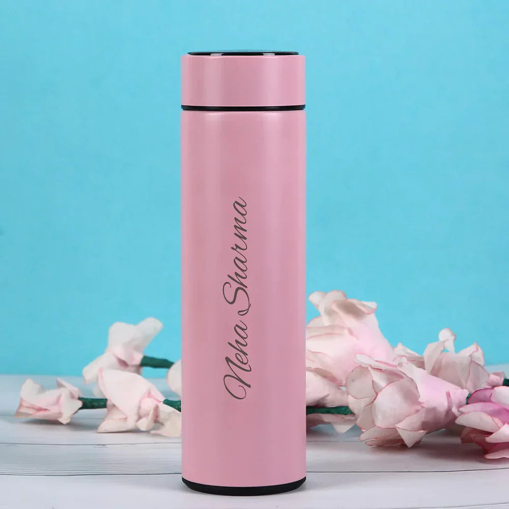 Personalised Smart Temperature Display Bottle
