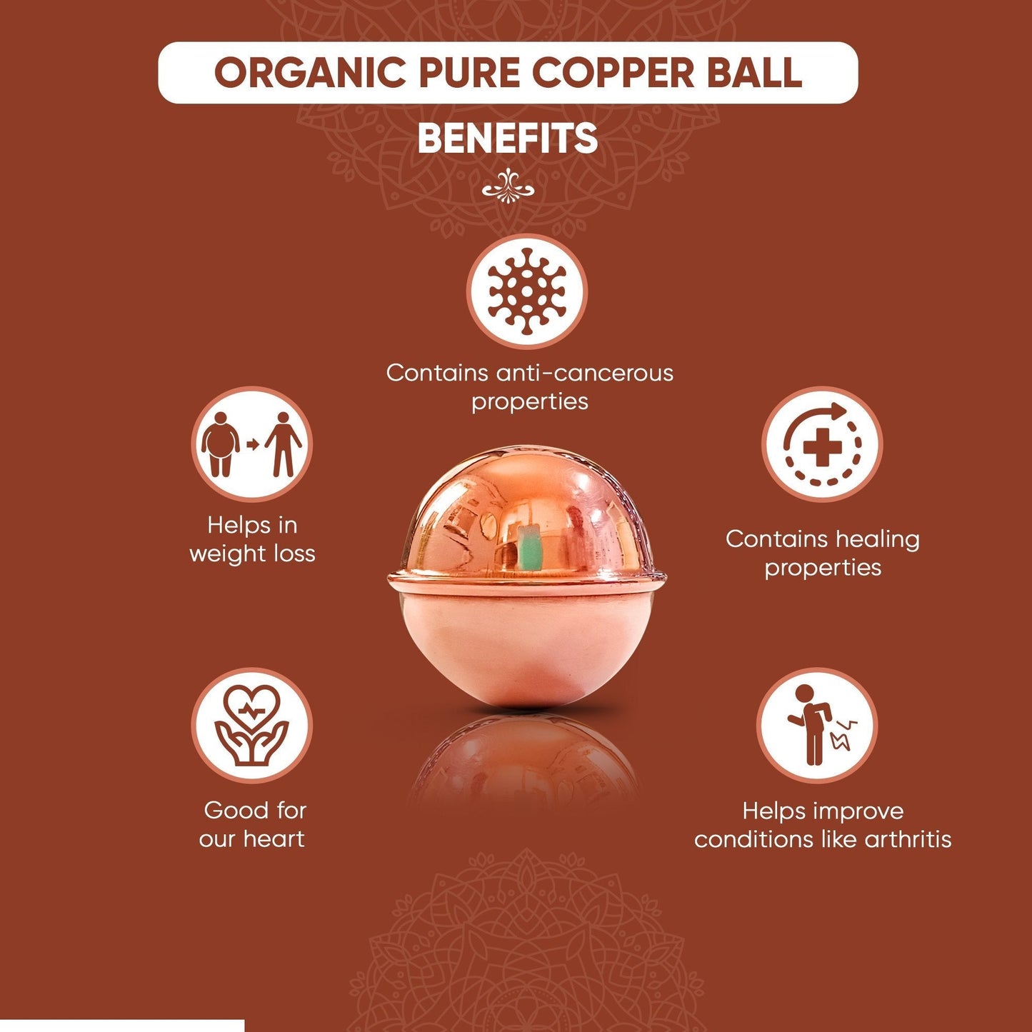 Ayurvedic Copper Ball