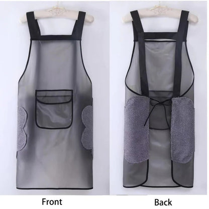 Transparent Waterproof Kitchen Apron